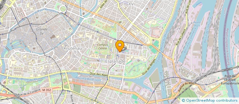 localisation de l'entreprise MADAME ISABELLE MARTIN à STRASBOURG