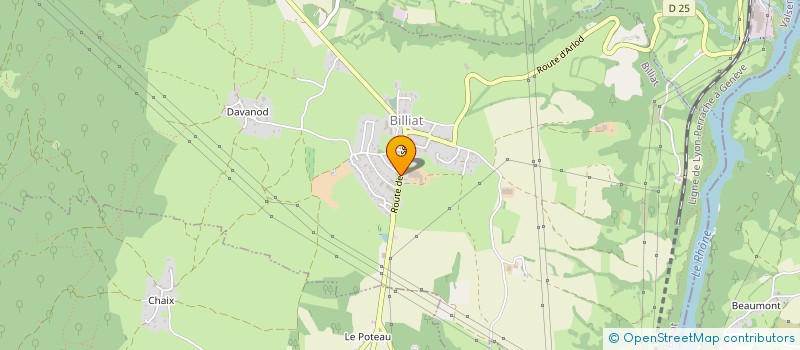 localisation de l'entreprise MADAME ISABELLE MARTIN  BILLIAT