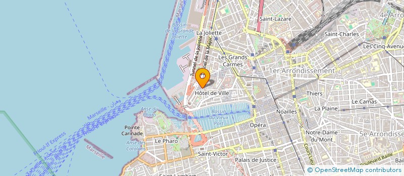 localisation de l'entreprise MADAME ISABELLE MARTINEZ à MARSEILLE
