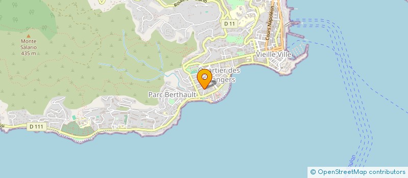 localisation de l'entreprise MADAME ISABELLE MARTINEZ à AJACCIO