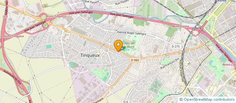 localisation de l'entreprise MADAME ISABELLE MARTINOT  TINQUEUX