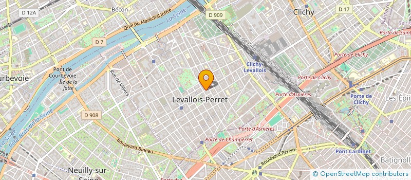 localisation de l'entreprise MADAME ISABELLE MASSOL à LEVALLOIS-PERRET