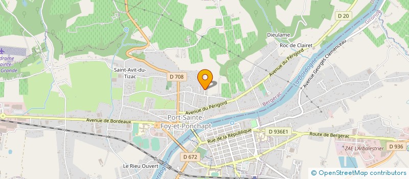 localisation de l'entreprise MADAME ISABELLE MASSON à FOUGUEYROLLES