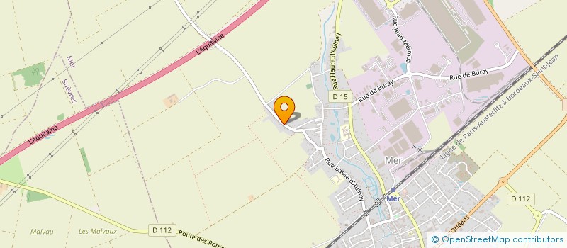 localisation de l'entreprise MADAME ISABELLE MASSOTEAU  MER