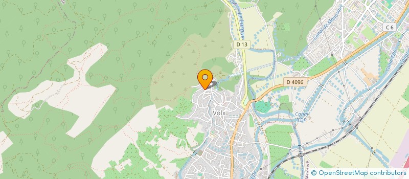 localisation de l'entreprise MADAME ISABELLE MATHIEU  VOLX