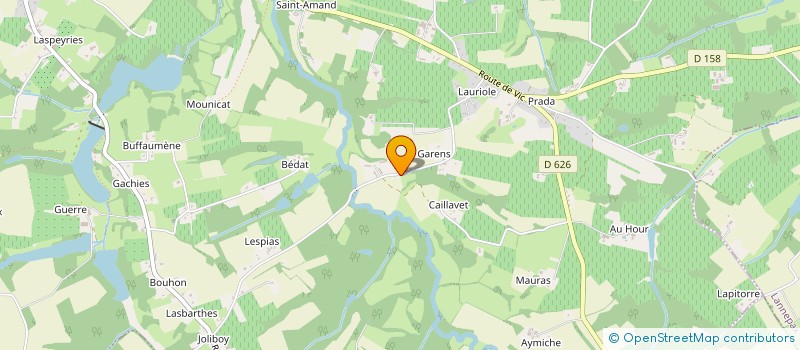 localisation de l'entreprise MADAME ISABELLE MATIGNON à EAUZE