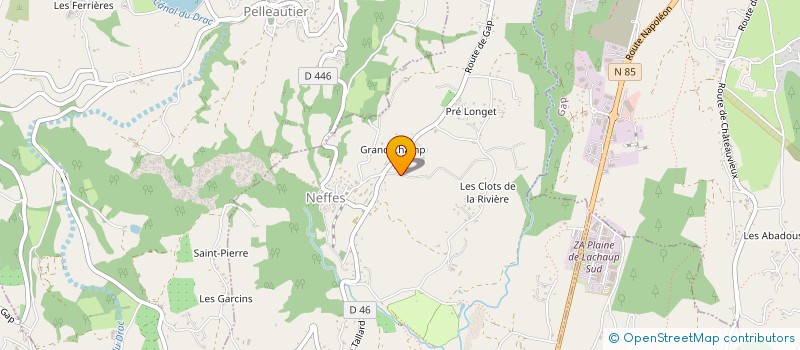 localisation de l'entreprise MADAME ISABELLE MAUCCI  NEFFES