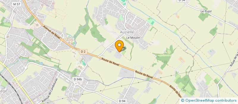 localisation de l'entreprise MADAME ISABELLE MAUCOMBLE  AUZIELLE