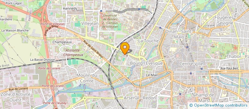 localisation de l'entreprise MADAME ISABELLE MAUNY  RENNES