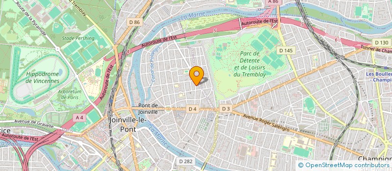 localisation de l'entreprise MADAME ISABELLE MAURER  JOINVILLE-LE-PONT