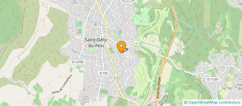 localisation de l'entreprise MADAME ISABELLE MAZIER à SAINT-GELY-DU-FESC
