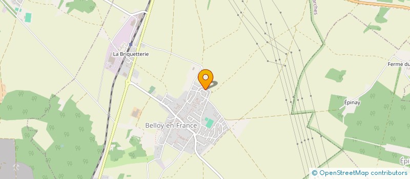 localisation de l'entreprise MADAME ISABELLE MAZZILLI  BELLOY-EN-FRANCE