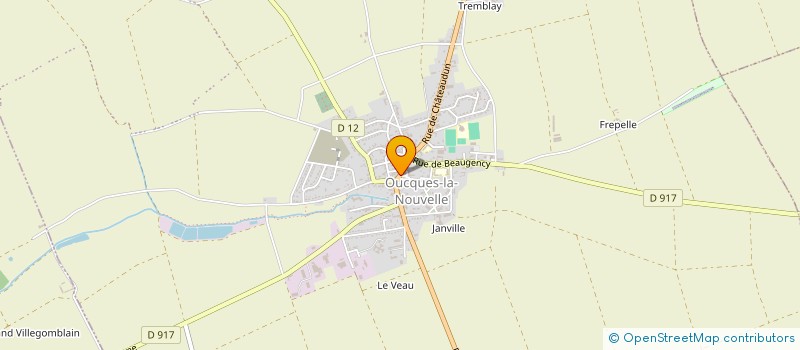 localisation de l'entreprise MADAME ISABELLE MENANT  OUCQUES LA NOUVELLE