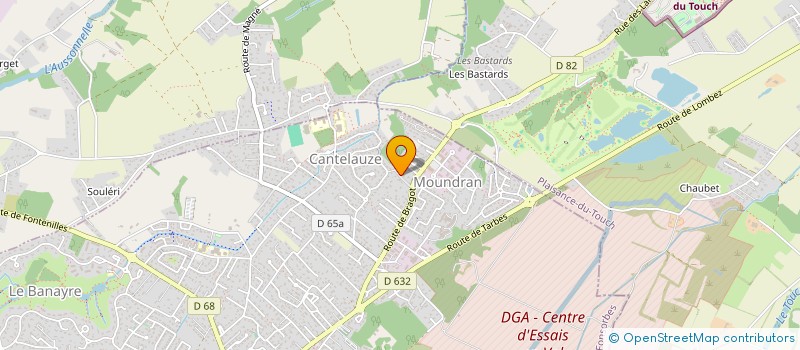 localisation de l'entreprise MADAME ISABELLE MENCHON  FONSORBES