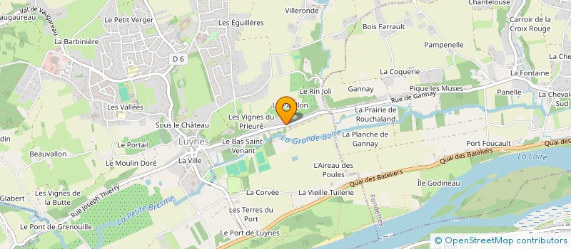 localisation de l'entreprise MADAME ISABELLE MENEUST  LUYNES