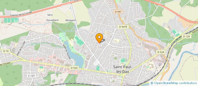 localisation de l'entreprise MADAME ISABELLE MENEY  TOSSE