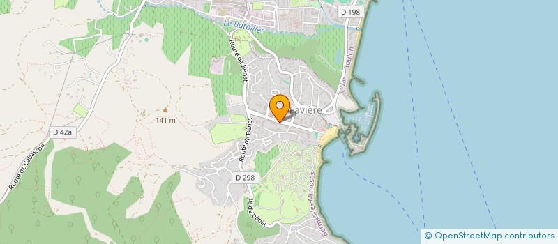 localisation de l'entreprise MADAME ISABELLE MERCANDINO  BORMES-LES-MIMOSAS