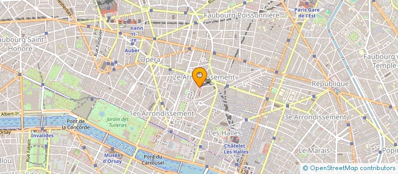 localisation de l'entreprise MADAME ISABELLE MERCIER  PARIS