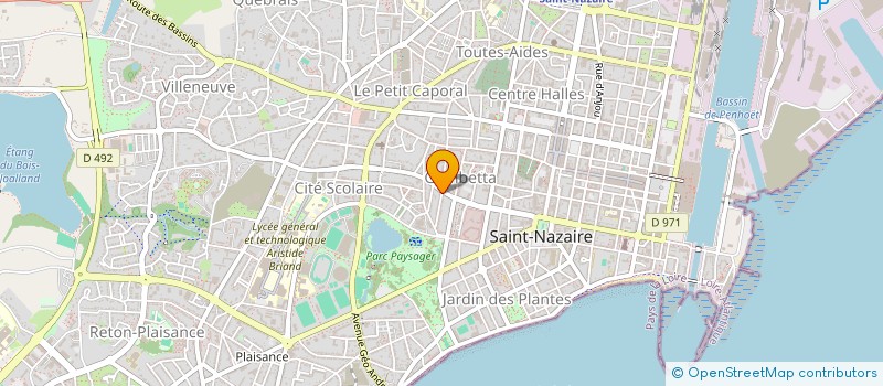 localisation de l'entreprise MADAME ISABELLE MERCIER-HAAS  SAINT-NAZAIRE