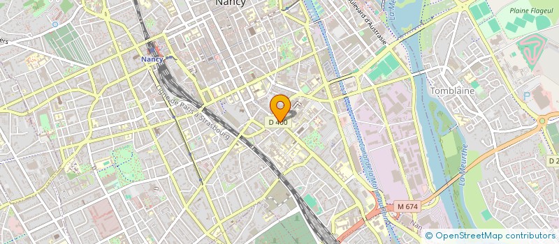 localisation de l'entreprise MADAME ISABELLE MERLOT  NANCY