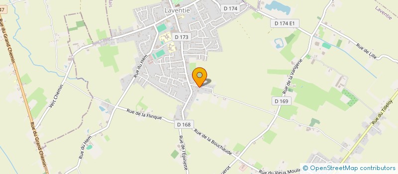 localisation de l'entreprise MADAME ISABELLE MESSELIER  LORGIES