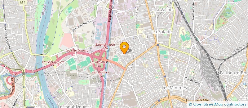 localisation de l'entreprise MADAME ISABELLE METGE à TOULOUSE