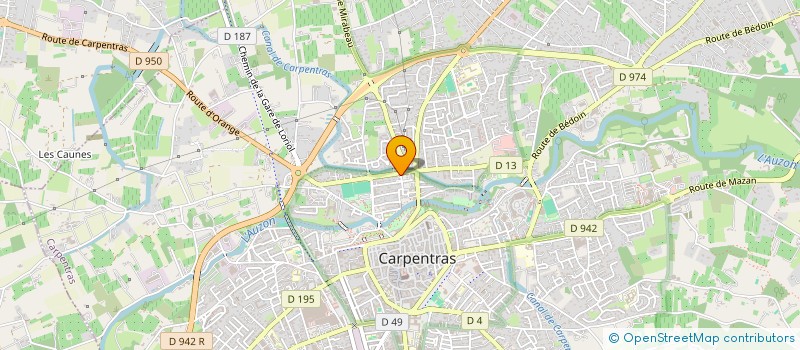 localisation de l'entreprise MADAME ISABELLE MEYERS à CARPENTRAS