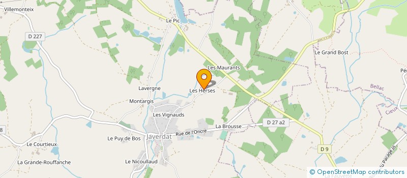 localisation de l'entreprise MADAME ISABELLE MEYRE  JAVERDAT