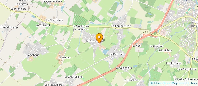 localisation de l'entreprise MADAME ISABELLE MICAULT à SAINT-PHILBERT-DE-GRAND-LIEU