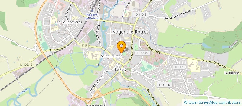 localisation de l'entreprise MADAME ISABELLE MICHAUD à NOGENT-LE-ROTROU