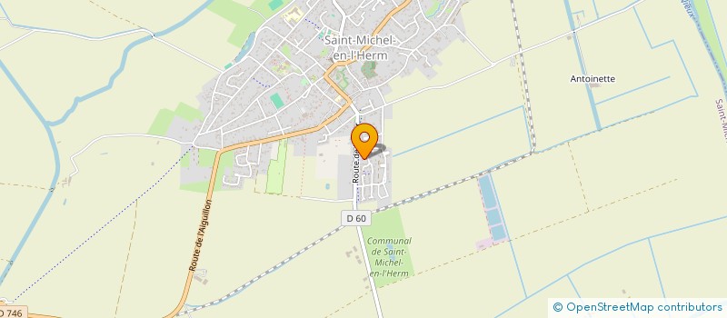 localisation de l'entreprise MADAME ISABELLE MICHAUD  CHAMPAGNE-LES-MARAIS