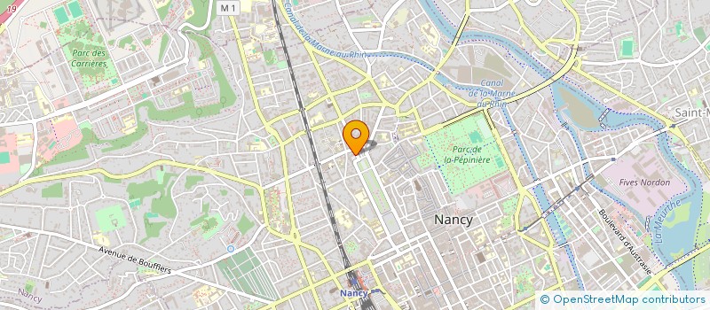 localisation de l'entreprise MADAME ISABELLE MICHEL  NANCY