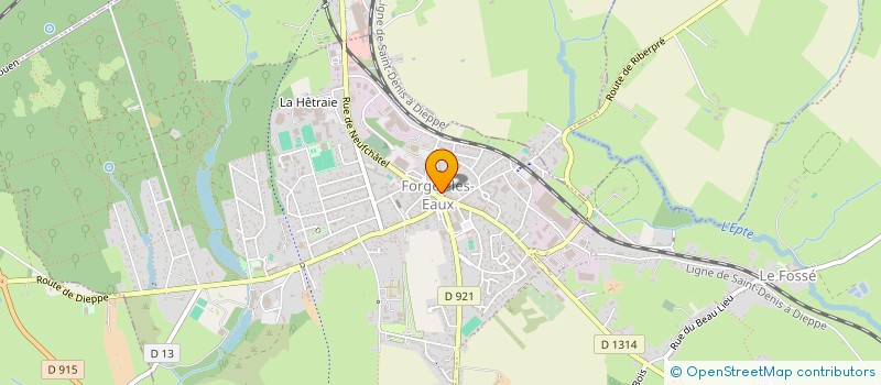 localisation de l'entreprise MADAME ISABELLE MIHOUBI  FORGES-LES-EAUX