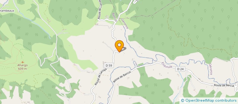 localisation de l'entreprise MADAME ISABELLE MILLEY  BARCUS