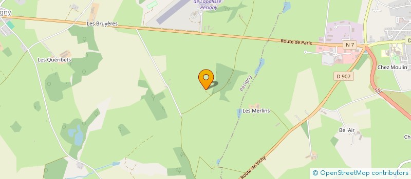 localisation de l'entreprise MADAME ISABELLE MILLOT  LAPALISSE