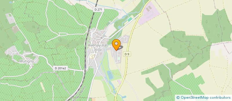 localisation de l'entreprise MADAME ISABELLE MINETTO  AVENAY-VAL-D'OR