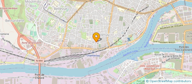 localisation de l'entreprise MADAME ISABELLE MIOT à NANTES