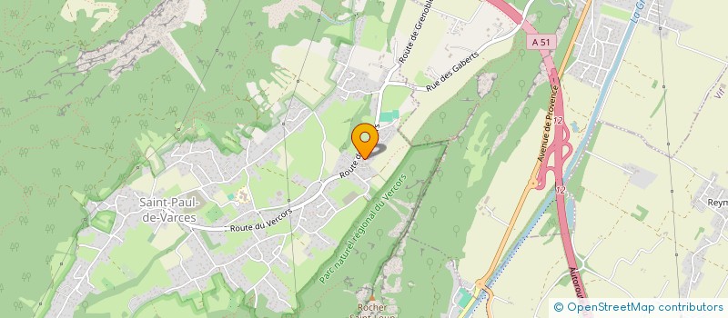 localisation de l'entreprise MADAME ISABELLE MIRELEAU  SAINT-PAUL-DE-VARCES