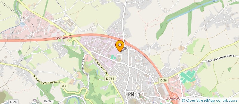 localisation de l'entreprise MADAME ISABELLE MIREY  PLERIN