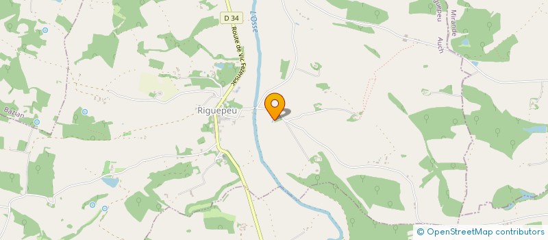 localisation de l'entreprise MADAME ISABELLE MIROL  RIGUEPEU