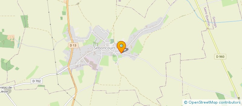 localisation de l'entreprise MADAME ISABELLE MODARELLI  SAINT-MARTIN-RIVIERE