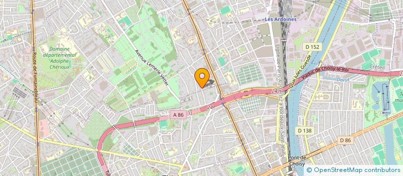 localisation de l'entreprise MADAME ISABELLE MODOL à VITRY-SUR-SEINE