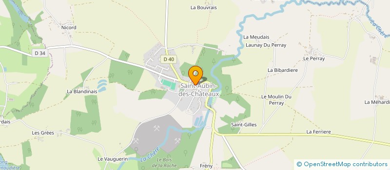 localisation de l'entreprise MADAME ISABELLE MOISY  SAINT-AUBIN-DES-CHATEAUX