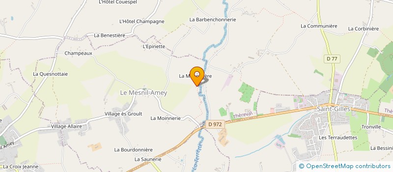 localisation de l'entreprise MADAME ISABELLE MOISY  HAUTEVILLE-LA-GUICHARD