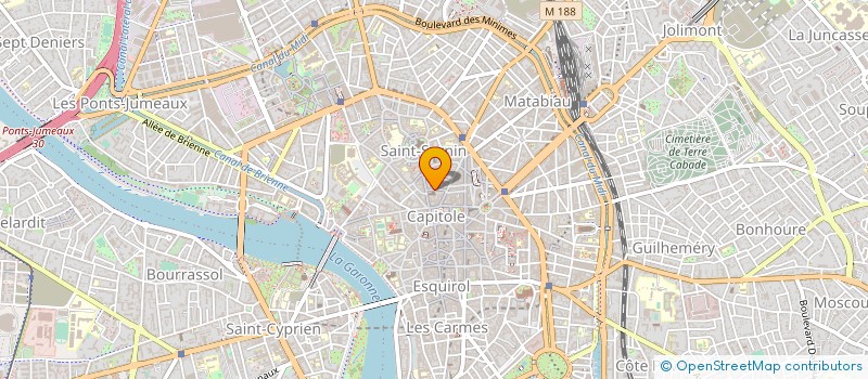 localisation de l'entreprise MADAME ISABELLE MOLENAT à TOULOUSE