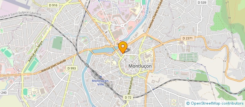 localisation de l'entreprise MADAME ISABELLE MOLINA à MONTLUCON