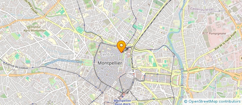 localisation de l'entreprise MADAME ISABELLE MOLINA à MONTPELLIER