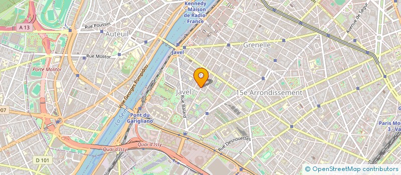 localisation de l'entreprise MADAME ISABELLE MOLLAT DU JOURDIN  PARIS