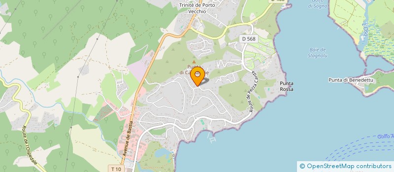 localisation de l'entreprise MADAME ISABELLE MONDOLONI à PORTO-VECCHIO