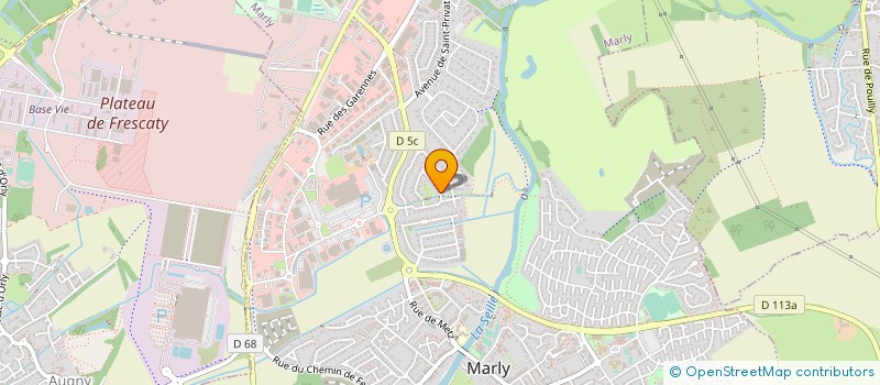 localisation de l'entreprise MADAME ISABELLE MONIQUE TYRAN  MARLY